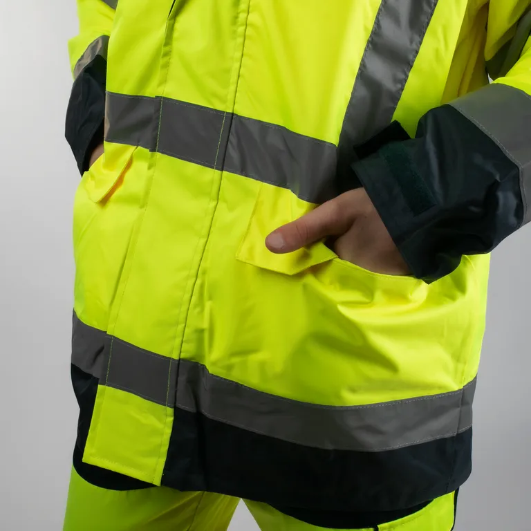 DELTA PLUS / Куртка сигнальная утепленная EASYVIEW