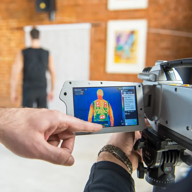 Red Laika / Греющий комплект для любой спецодежды, 3 модуля батарея 4400 мАч