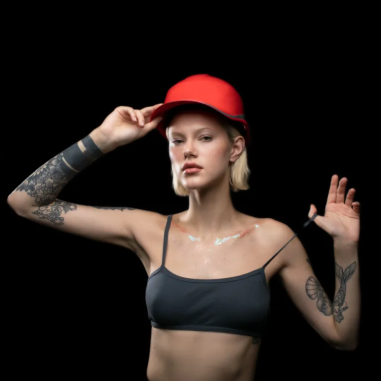 DELTA PLUS / Каска защитная DIAMONDV, красного цвета