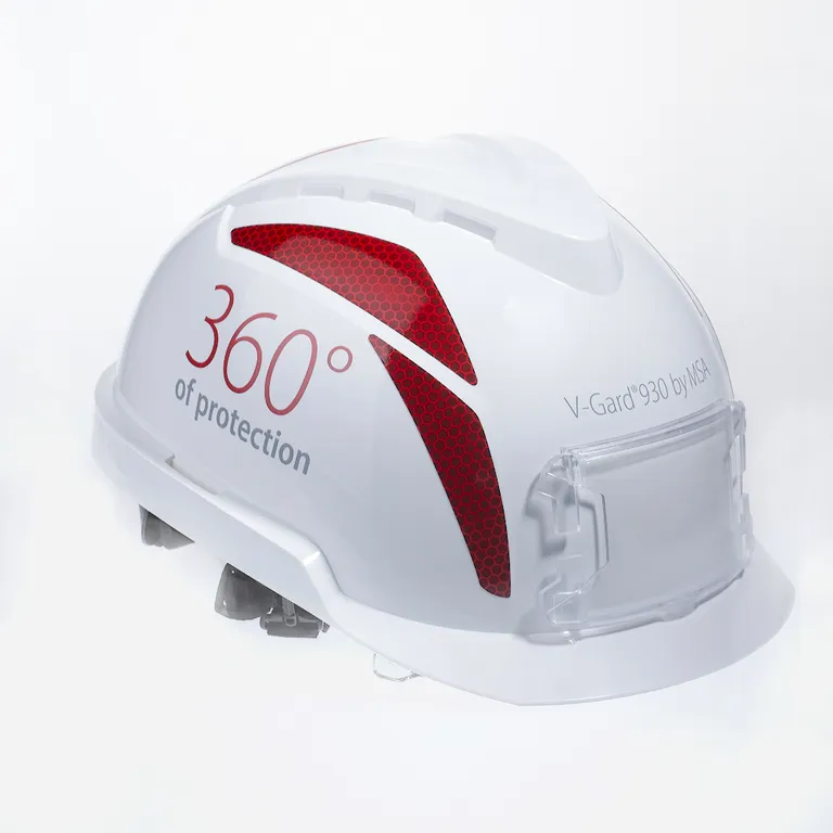 MSA / Наклейки на каски светоотражающие красные GA90037 ( комплект 5 шт)