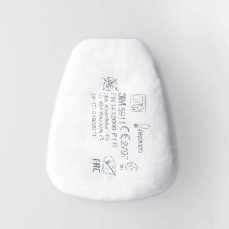 3М / Противоаэрозольный предфильтр, Р1 3M 5911, 1 пара