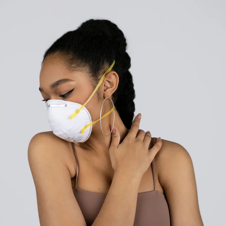 3М / 3M™ 8710E Противоаэрозольная Фильтрующая Полумаска, класс защиты FFP1 NR D