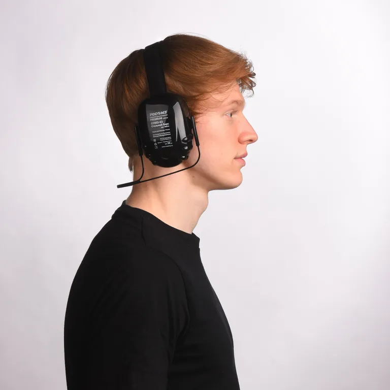 РОСОМЗ / Противошумные наушники СОМЗ-63 Стальной БАРС