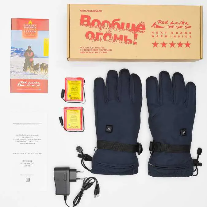 Red Laika / Перчатки с регулируемым подогревом RedLaika RL-P-05 (Akk) синие