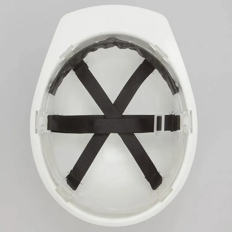 Спецодежда / Каска защитная со ступенчатой регулировкой размера и пластиковым оголовьем