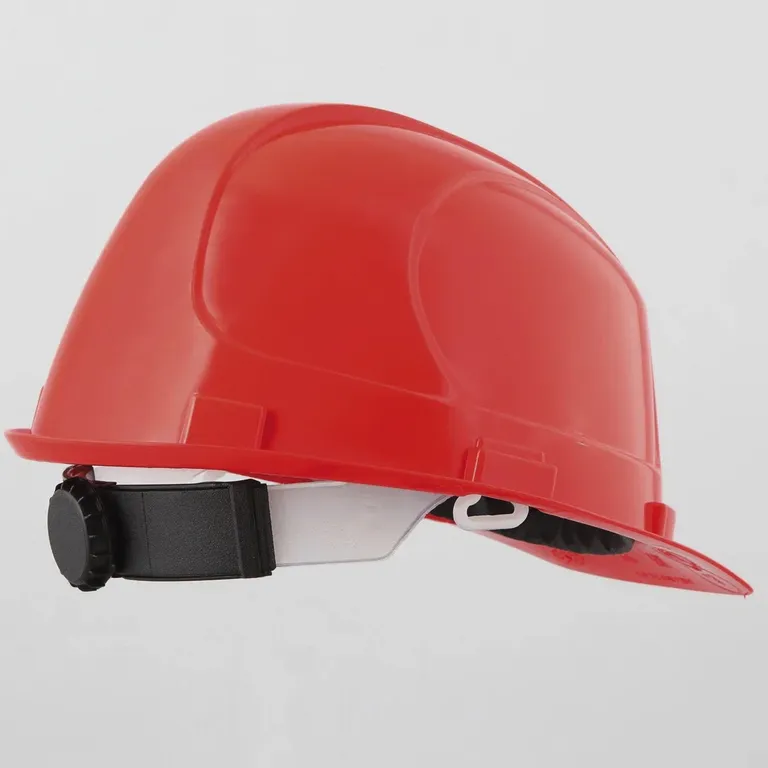 Спецодежда / Каска защитная с храповым механизмом регулировки размера и пластиковым оголовьем