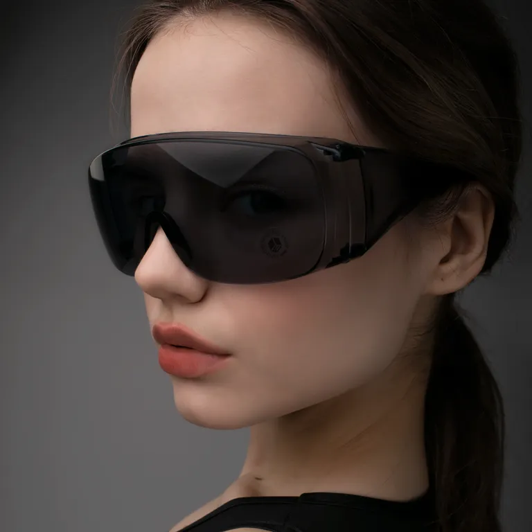 ЕЛАНПЛАСТ / Очки открытые поликарбонатные дымчатые (ОЧК306)