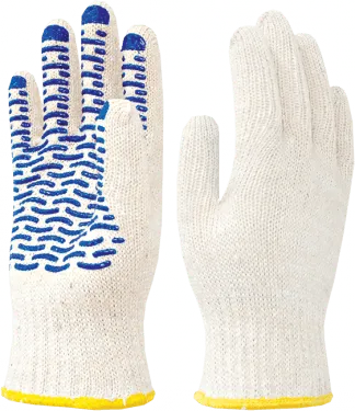 ГК СПЕЦОБЪЕДИНЕНИЕ / Перчатки х/б с ПВХ ВОЛНА