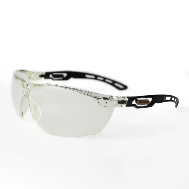 РОСОМЗ / Очки защитные открытые О58 ВЕРСУС Strong Glass (2-1,2 PC)