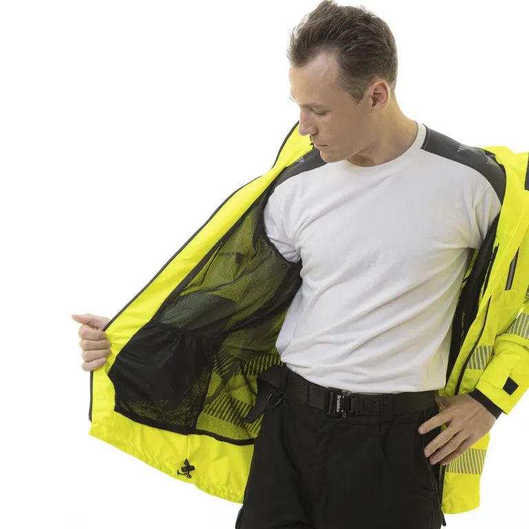 Brodeks / Летняя сигнальная куртка-парка BRODEKS KS 223