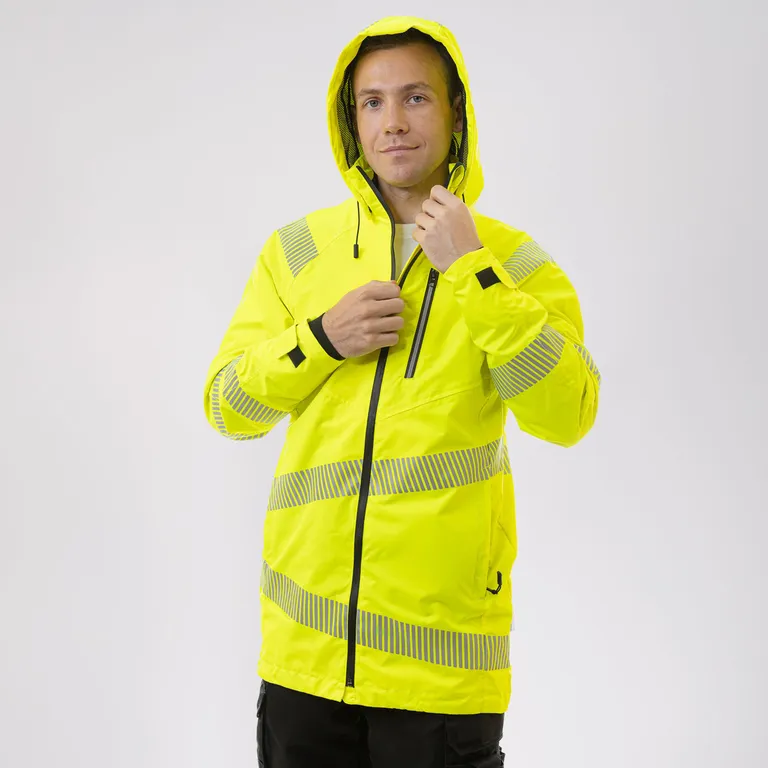 Brodeks / Летняя сигнальная куртка-парка BRODEKS KS 223