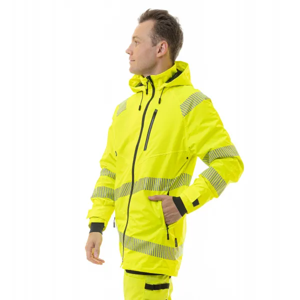 Brodeks / Летняя сигнальная куртка-парка BRODEKS KS 223