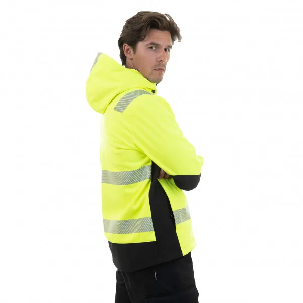 Brodeks / Сигнальная куртка-софтшелл BRODEKS KS 227