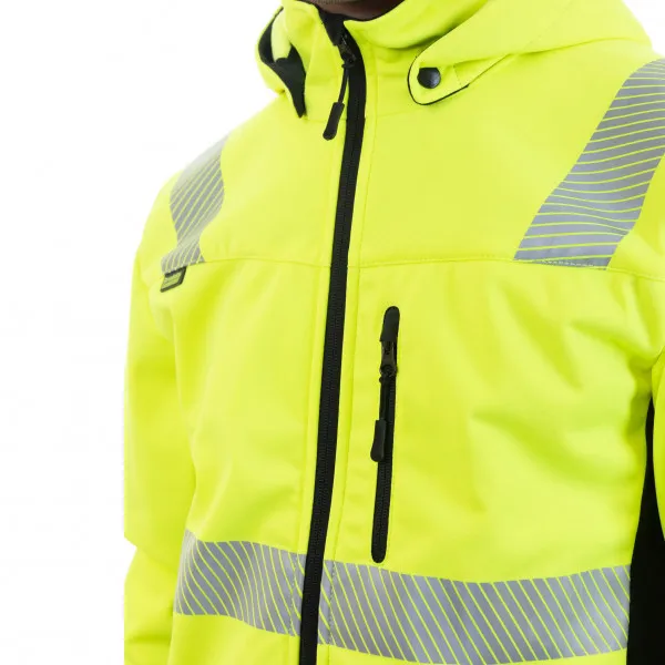 Brodeks / Сигнальная куртка-софтшелл BRODEKS KS 227