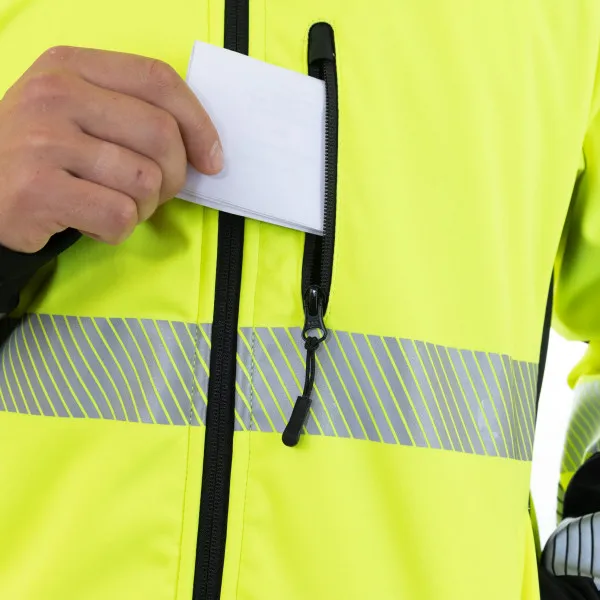 Brodeks / Сигнальная куртка-софтшелл BRODEKS KS 227