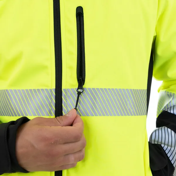 Brodeks / Сигнальная куртка-софтшелл BRODEKS KS 227